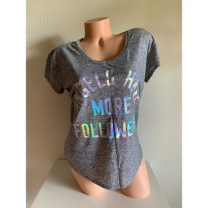 Victoria’s Secret Supermodel Angels Have More Followers Sleep Tee Shirt Top S
